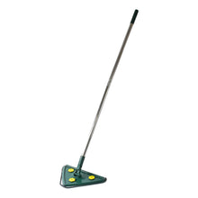2-in-1 Extendable Triangle Mop – Retractable, 360° Rotating, Telescopic & Reusable Mop Heads (1 Pc)
