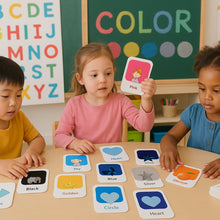 Kidkraft Early Learner 32-Piece Color & Shape Flashcard Set
